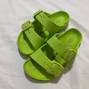 Toddler Green Birkenstock Sandals Size 8